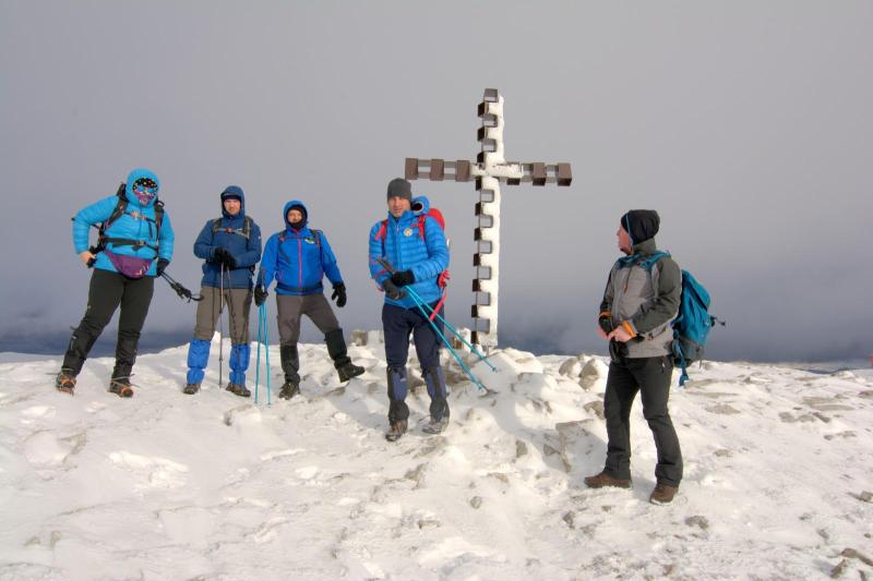 Zimski uspon na Lišanjski vrh 14.1.2023.