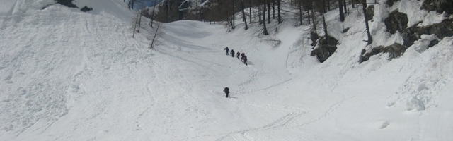 Zimski  uspon  na  Kredaricu-2515m  Triglav   - Travanj      2009