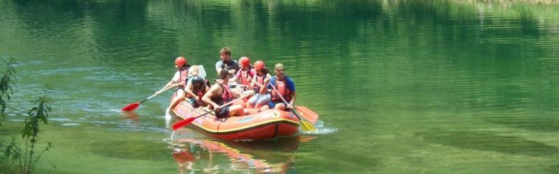 Rafting na Uni