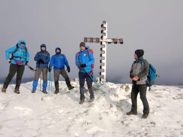 Zimski uspon na Lišanjski vrh 14.1.2023.